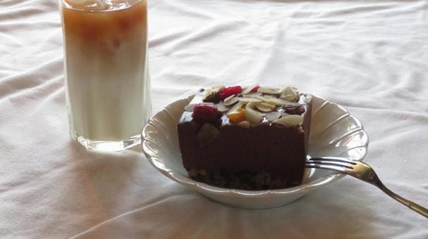 チョコレートケーキ チョコレートケーキの写真