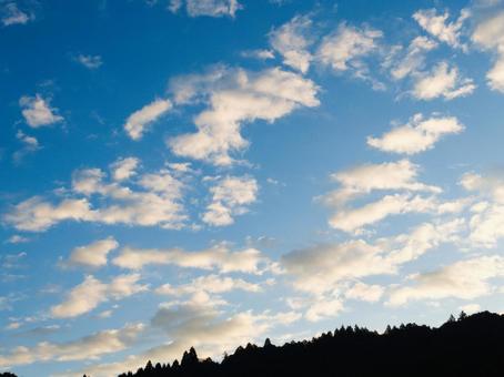 山の朝焼け 朝焼け,雲,あさやけの写真素材