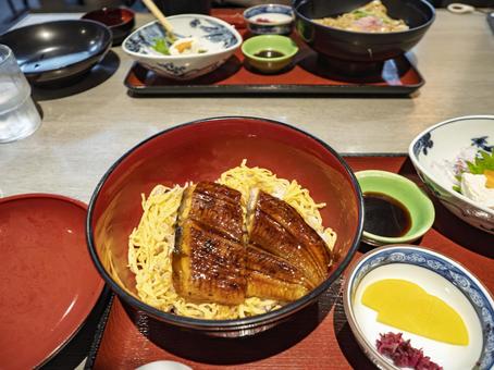 鰻丼定食 鰻丼定食 鰻丼定食,土用の丑の日,うなぎの写真素材