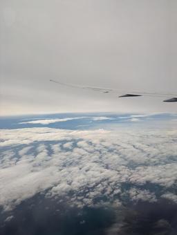 翼-4 翼-4 飛行機,上空,景色の写真素材