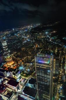 煌びやかな台湾の夜景 煌びやかな台湾の夜景 台湾,台北,夜景の写真素材