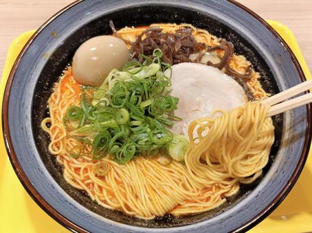 香味油が入ったラーメン3 香味油,中華ソバ,中華そばの写真素材