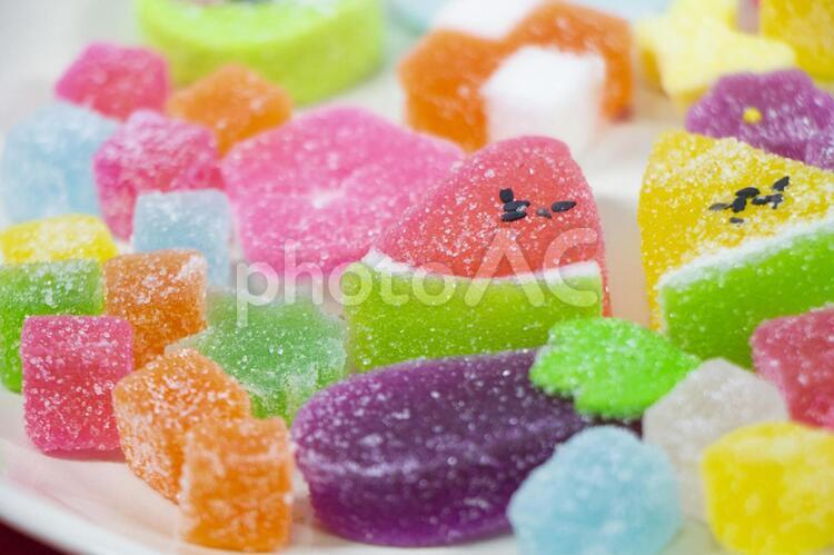 季節の和菓子（夏） 季節の和菓子,和菓子,夏の写真素材