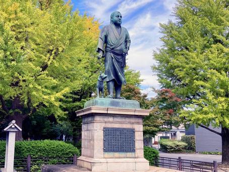 東京風景・上野公園 東京風景・上野公園 上野公園,上野恩賜公園,西郷隆盛像の写真素材