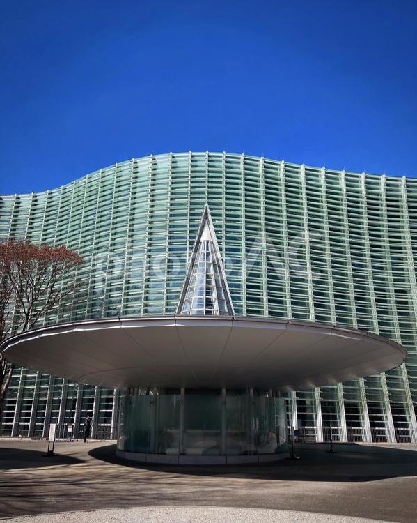 国立新美術館(1) 国立新美術館,建物,建築の写真素材