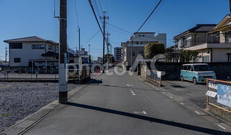 行田駅周辺の景色 家,住宅,建物の写真素材