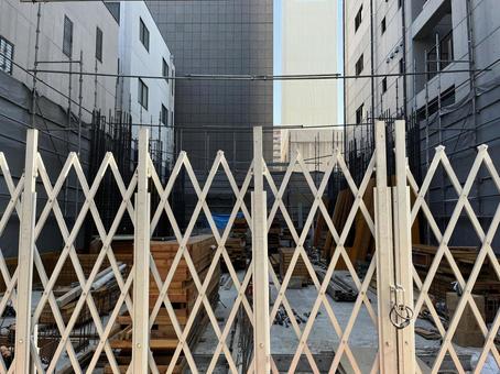 Photo, construction, on site, rebar, 