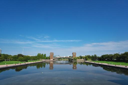 富岩運河環水公園 富岩運河環水公園の写真