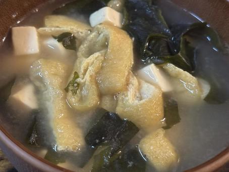 Photo, miso soup, delicious, lunch, 