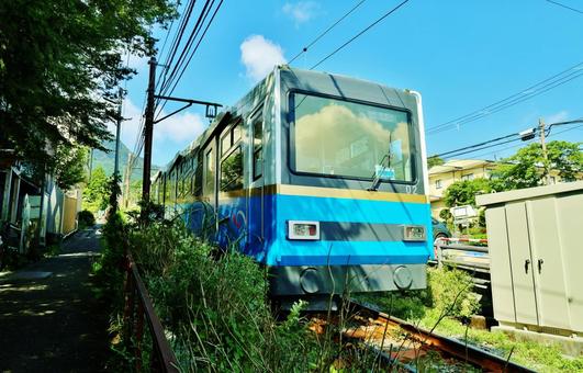 箱根ケーブルカー 箱根ケーブルカー 箱根ケーブルカー,箱根登山鉄道,小田急電鉄の写真素材