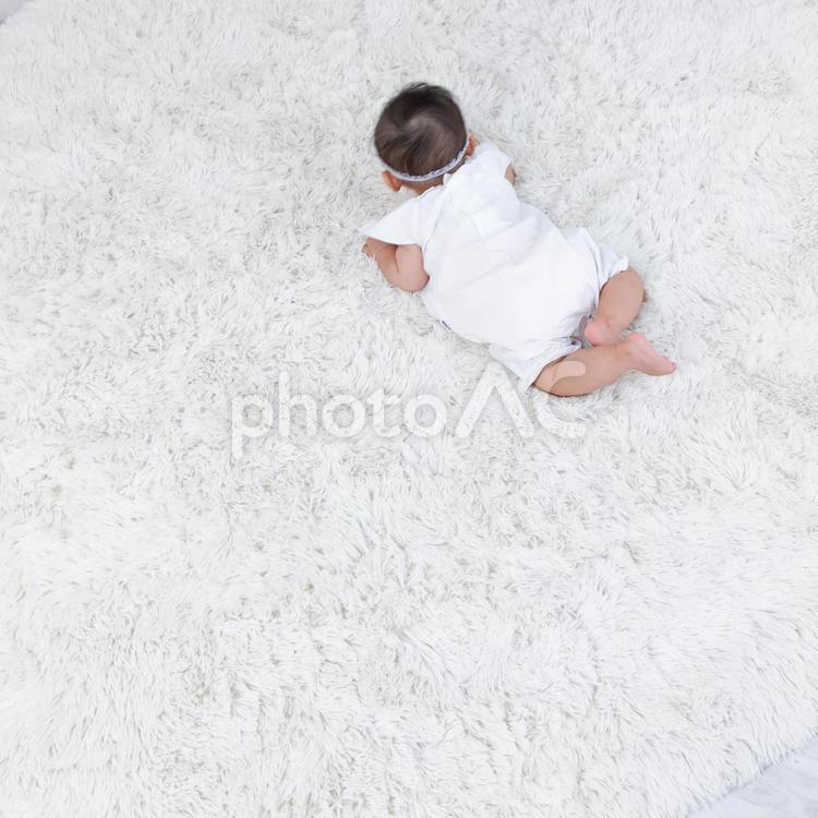 まるで天使 赤ちゃん,かわいい,小さいの写真素材