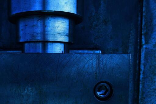 金属のイメージ背景素材の写真