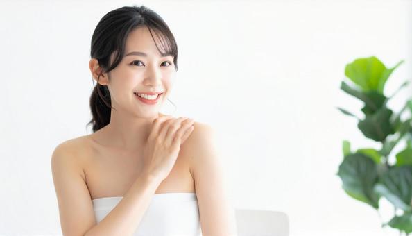 若い女性のビューティーイメージ 若い女性のビューティーイメージの写真