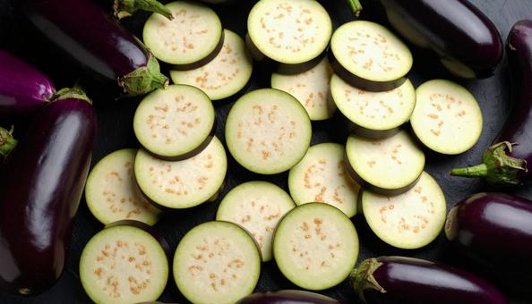 ナス カット1 ナス カット1の写真