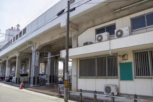刈谷市駅 刈谷市駅 刈谷市駅,駅前,名鉄の写真素材