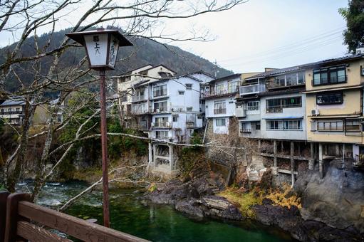 郡上市の町並み 郡上市の町並みの写真