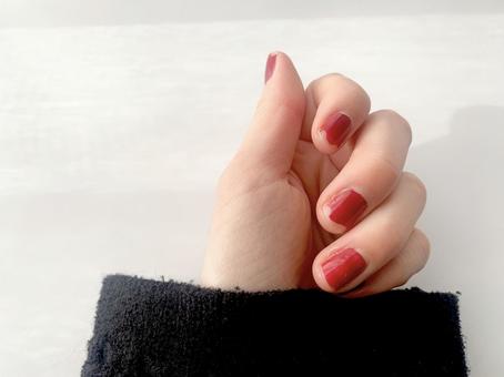 剥がれたネイル ネイル,ポリッシュ,マニキュアの写真素材