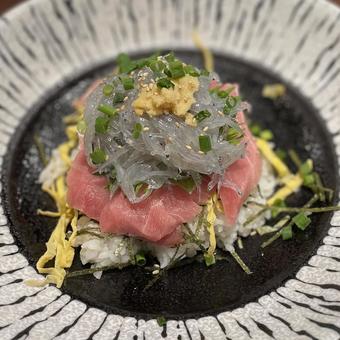 生シラス丼 生しらす丼,まぐろ,どんぶりの写真素材