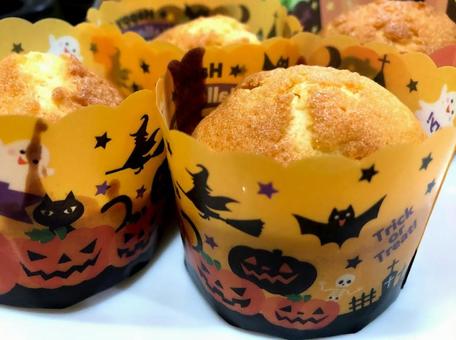 マフィン マフィン カップケーキ,マフィン,ハロウィンの写真素材