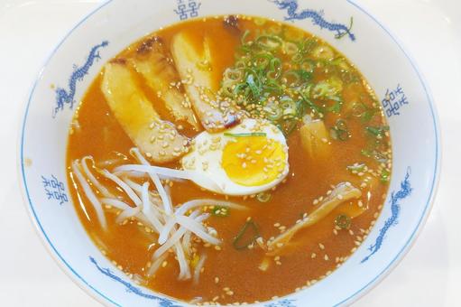 味噌ラーメン 味噌ラーメン 食べ物,中華そば,ラーメンの写真素材