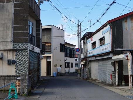 大鰐町 大鰐温泉 月見橋付近 青森県,大鰐町,南津軽郡の写真素材
