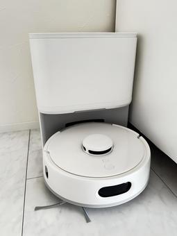 お掃除ロボット お掃除ロボット お掃除ロボット,掃除ロボット,家電の写真素材