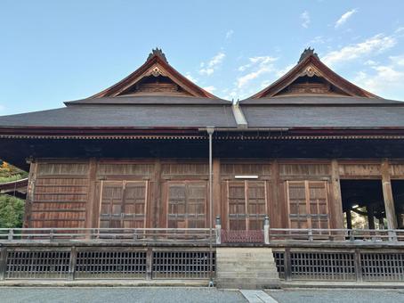 千葉県-法華経寺-祖師堂-側面 法華経寺,寺,正中山の写真素材