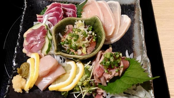 Chicken sashimi, JPG Chicken sashimi, JPG
