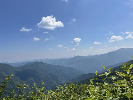 山と空 山と空の写真