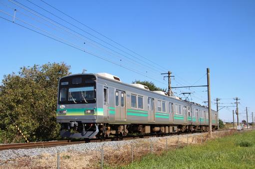 秩父鉄道7800系電車 秩父鉄道7800系電車 鉄道,列車,電車の写真素材