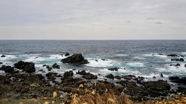 東北 冬の海 1 東北 冬の海 1の写真