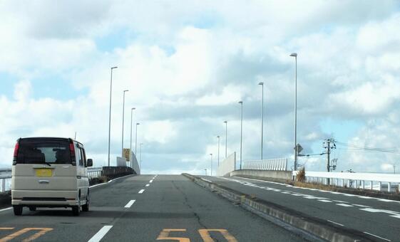 高架橋のてっぺんへ 高架橋,頂上,てっぺんの写真素材