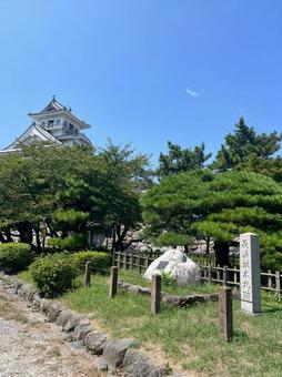 長浜城本丸跡 長浜城本丸跡 長浜城本丸跡,長浜城,城の写真素材
