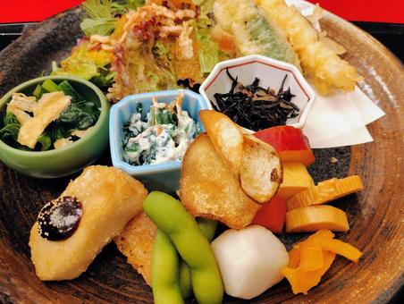 和食 祇園 和食 祇園 和食,オードブル,サラダの写真素材