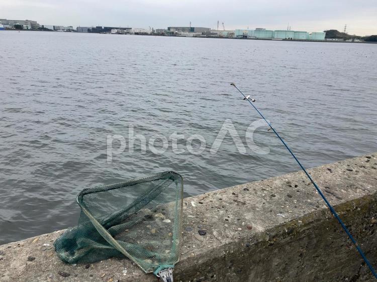 釣り 釣り,海釣り,釣り竿の写真素材