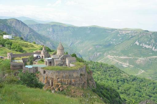 アルメニアのタテヴ修道院の写真