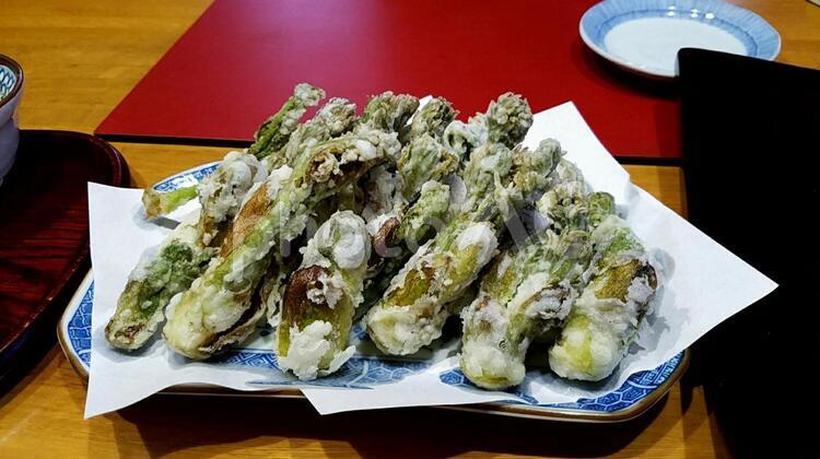 たらの芽のから揚げ タラの芽,料理,てんぷらの写真素材