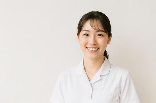 笑顔の看護師 笑顔の看護師の写真