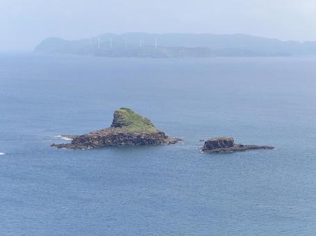 くじら島 くじら島 島,くじら,海の写真素材