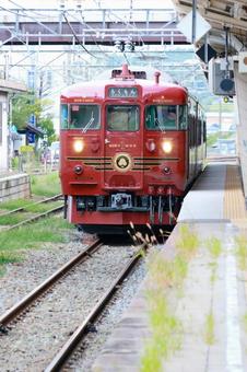しなの鉄道 しなの鉄道 小諸,小諸駅,駅の写真素材