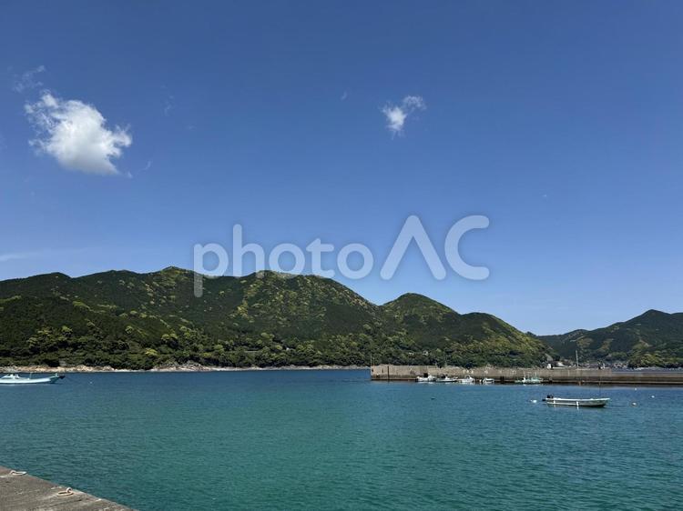 海の見える風景 海,海岸,港の写真素材