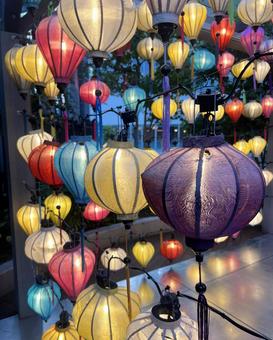 ランタン ランタン,ランタンナイト,カラフルの写真素材