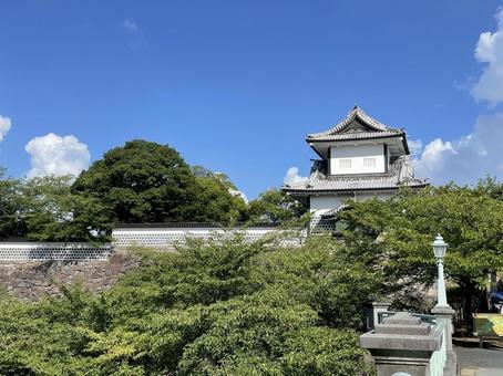 観光_金沢城 観光_金沢城 金沢,石川県,金沢市の写真素材