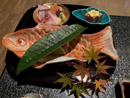 秋を感じる和食 秋を感じる和食の写真