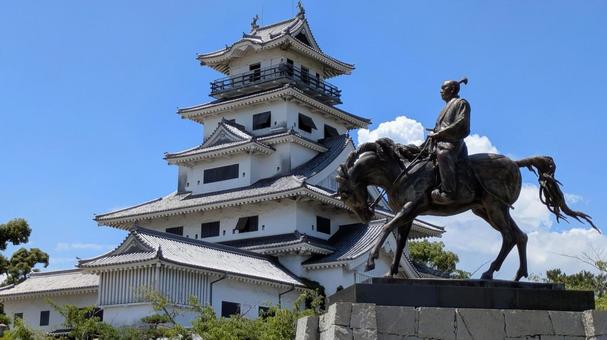 今治城-90 愛媛県,今治市,今治城の写真素材
