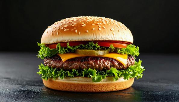 ハンバーガー ハンバーガーの写真