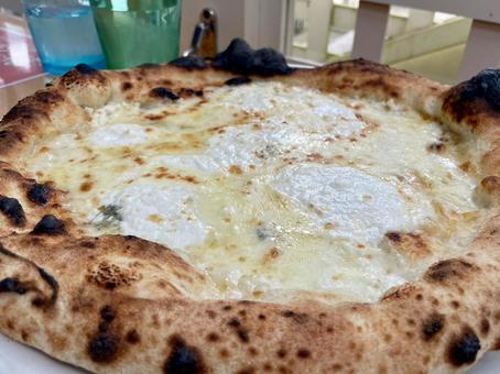Photo, quattro formaggi:, pizza, mozzarella, 