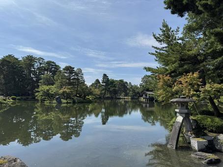 金沢・兼六園 金沢・兼六園 金沢,兼六園,日本庭園の写真素材