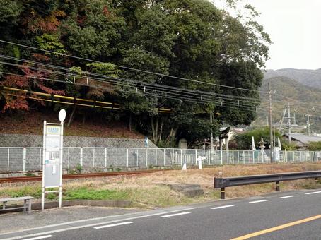 新宮神社前バス停の写真
