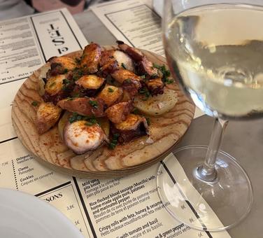 スペインタパス タパス,スペイン料理,タコの写真素材